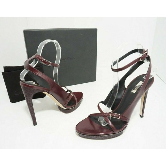 Calvin Klein Karina Women's Platform Sandals US 9 $1075